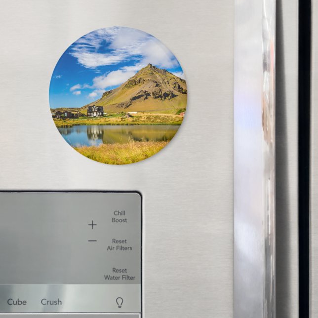 Imã Arnarstapi Amtmansshus E Monte Stapafell, Islândia (In Situ (Fridge))