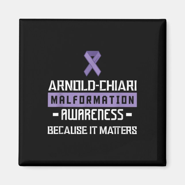Imã Arnold Chiari Malformation Warrior S Consciência (Frente)