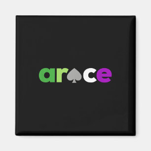 Imã Aro Ace Pride Spade, Lgbt Aroace, Lgbtq Aromântico