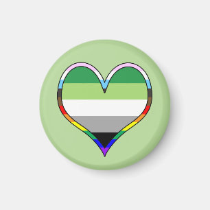 Imã Aro Pride Heart Magnet