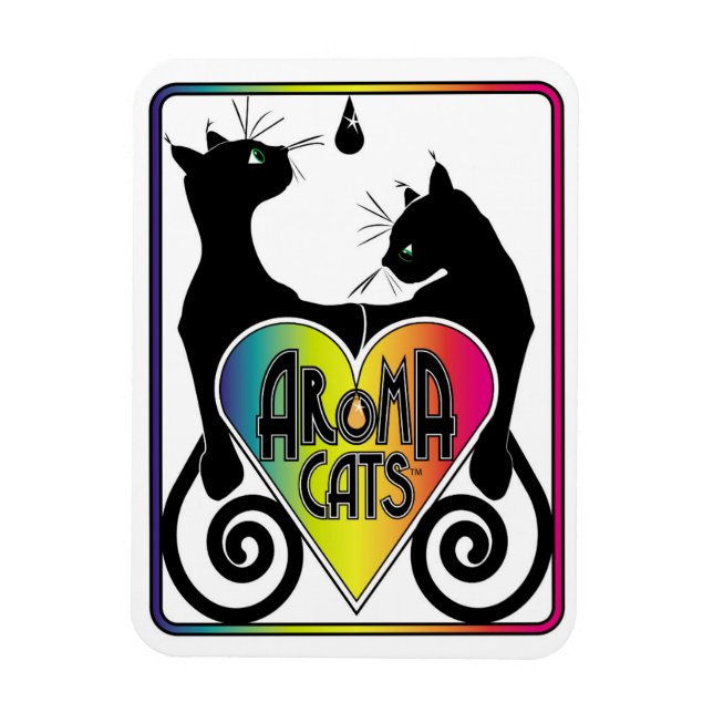 Ímã Aroma cat Magnet (Vertical)