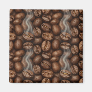 Imã Aroma de Vapor de Grãos de Café Frescos Torrados