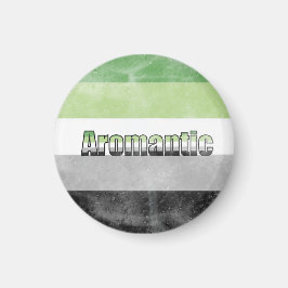 Imã Aromantic pride flag magnet
