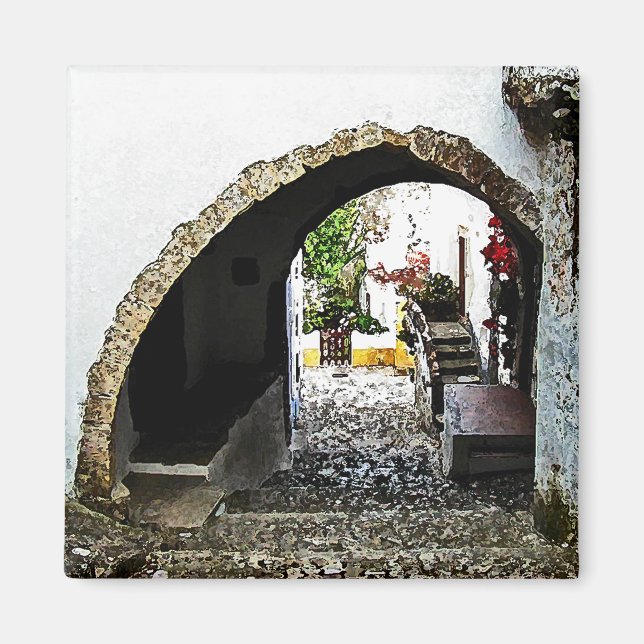 Imã Arqueiro de Obidos Portugal (Frente)
