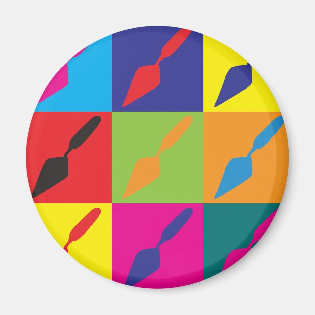 Imã Arqueologia Pop Arte (Frente)