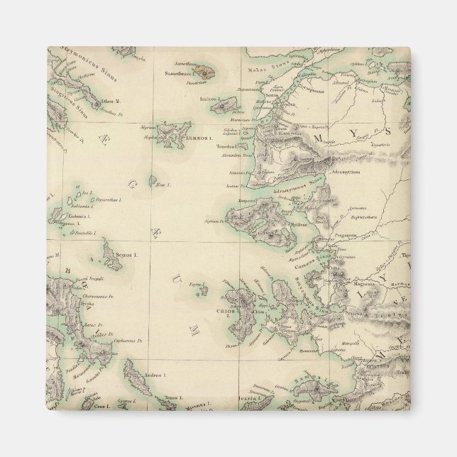 Imã Arquipélago grego, antigo (Frente)