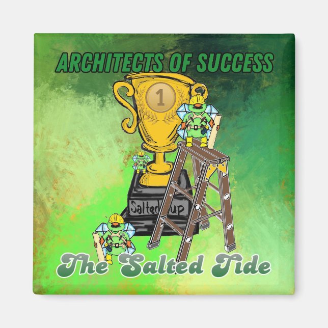 Imã Arquitetos de Sucesso 2024 Champs Magnet (Frente)