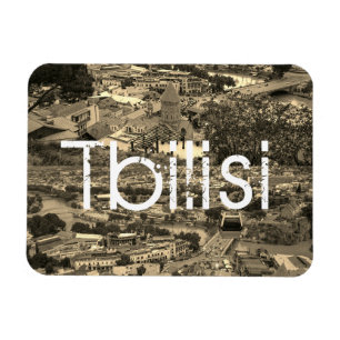 Ímã Arquitetura da Cidade de Tbilisi Geórgia Paisagem
