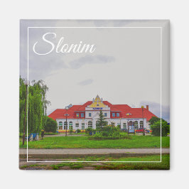 Imã Arquitetura das estações de trem Slonim da Bielorr