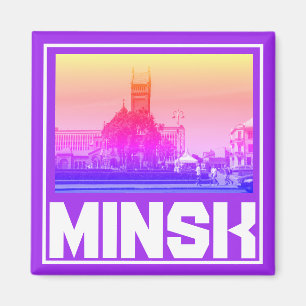 Imã Arquitetura de Minsk da Bielorrússia Magnet