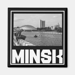 Imã Arquitetura de Minsk da Bielorrússia Magnet
