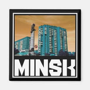Imã Arquitetura de Minsk da Bielorrússia Magnet