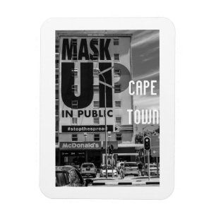 Ímã Arquitetura de paisagem urbana da Cidade do Cabo n