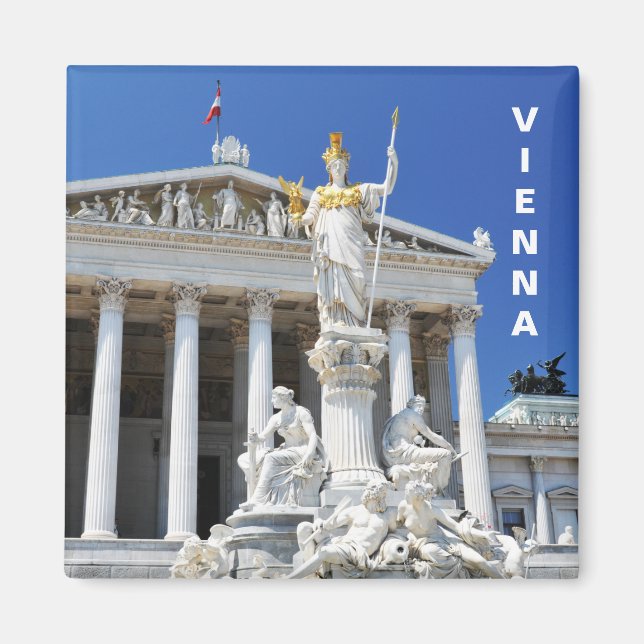 Imã Arquitetura em Viena, Áustria (Frente)