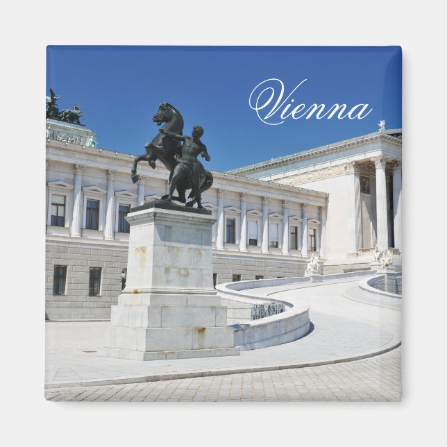 Imã Arquitetura em Viena, Áustria (Frente)