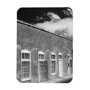 Ímã arquitetura estilo territorial, Santa Fe, Novo