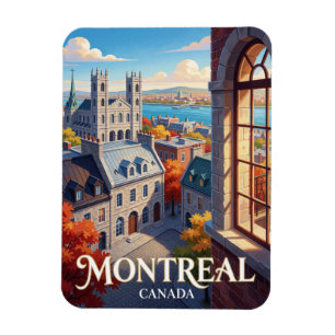 Ímã Arquitetura Francesa em Montreal Canadá