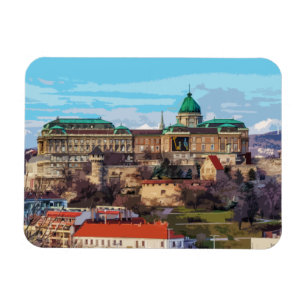 Ímã Arquitetura Histórica do Castelo de Budapeste, Hu