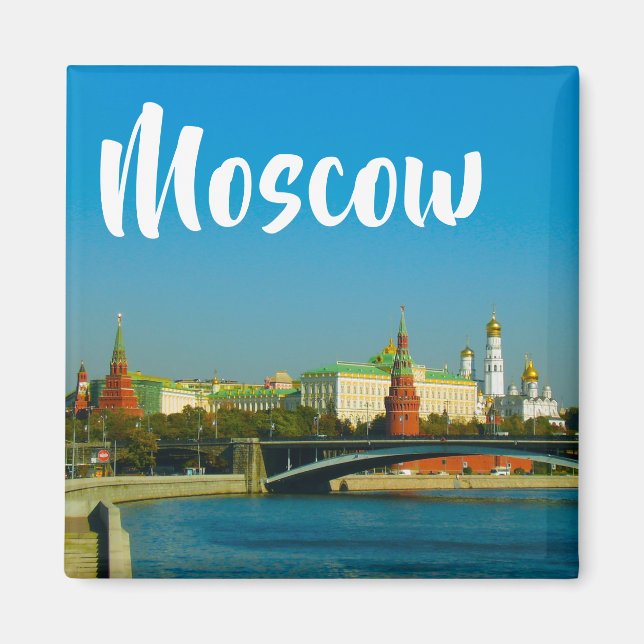 Imã Arquitetura Paisagística do Kremlin Moskva (Frente)