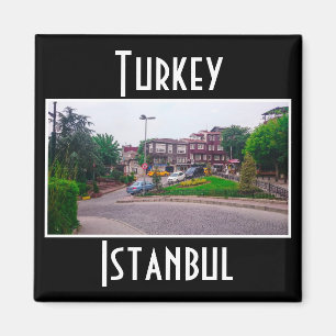 Imã Arquitetura Turca de Istambul Cityscape Street