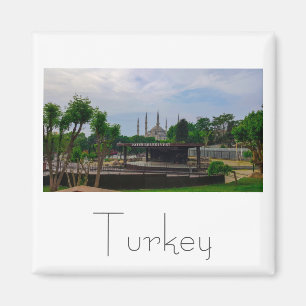 Imã Arquitetura Turca de Istambul Cityscape Street