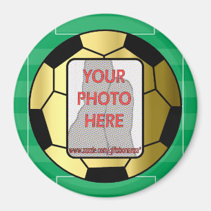 Imã Arredondar ímãs personalizáveis de bola de fute