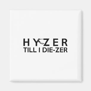Imã Arremesso Final de Disc Golf Hyzer Até Morrer de R
