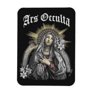 Ímã Ars Occulta - Design gótico