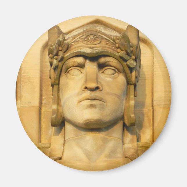 Imã Art Deco Guarda (Cleveland) (Frente)