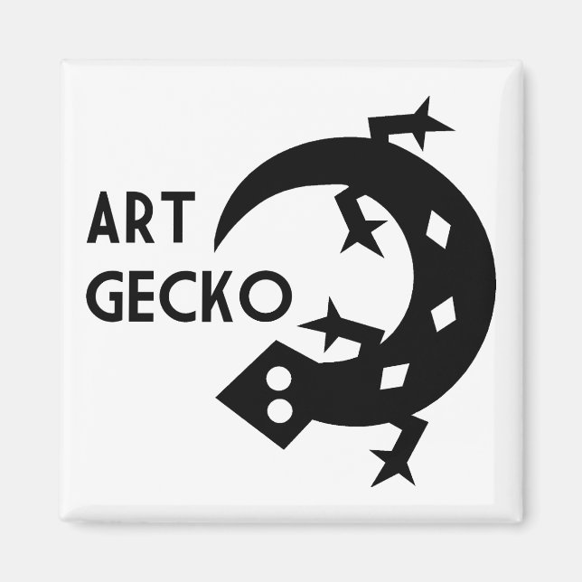 Imã Art Gecko (Frente)