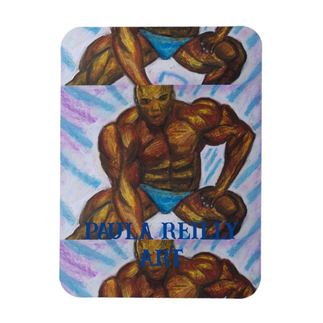 ÍMÃ ART MAGNET DE PAULA REILLY. (Vertical)