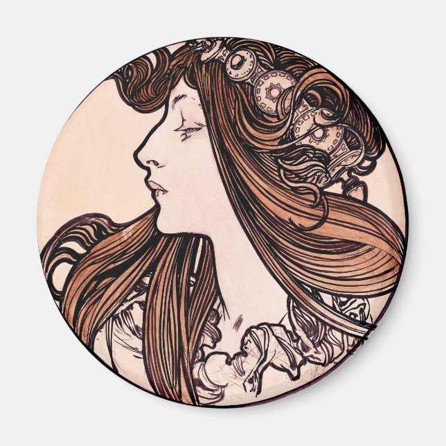 Imã Art Nouveau (Frente)