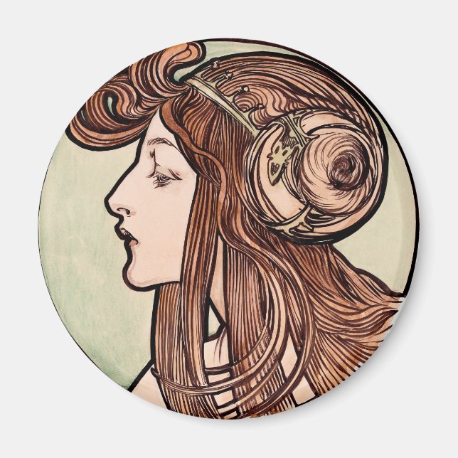 Imã Art Nouveau (Frente)