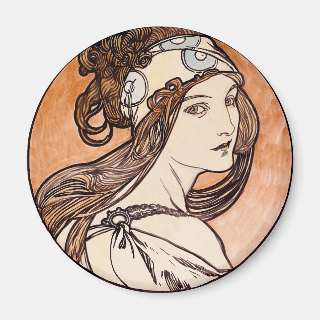 Imã Art Nouveau (Frente)