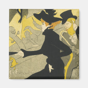 Imã Art Nouveau, Divan Japonais de Toulouse Lautrec