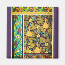 Art nouveau outono, abóbora-abóbora