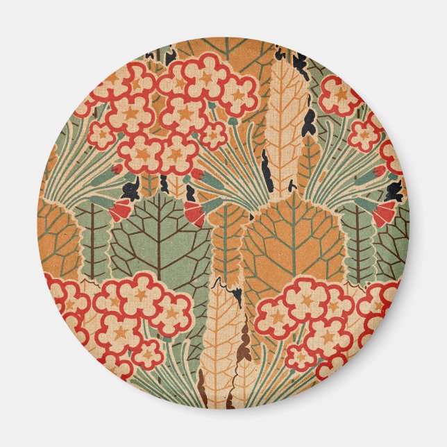 Imã Art Nouveau Padrão #1 em Emporio Moffa (Frente)