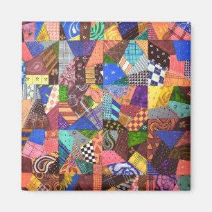 Imã Arte abstracta da edredão de retalhos da edredão