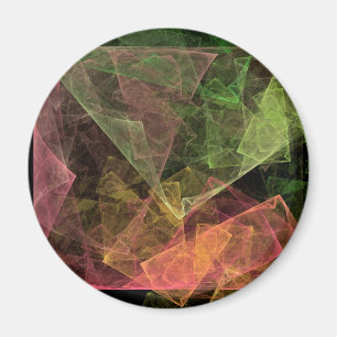 Imã Arte abstrata Espaço cúbico