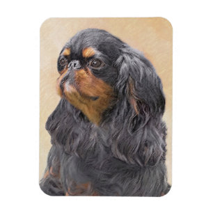 Ímã Arte Animal Original Pintura Inglesa Toy Spaniel