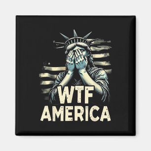 Imã Arte Anti-trump Política E Democracia Wtf América 