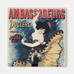 Imã Arte Antiga Dançarina de Flamenco Nouveau, Ambassa