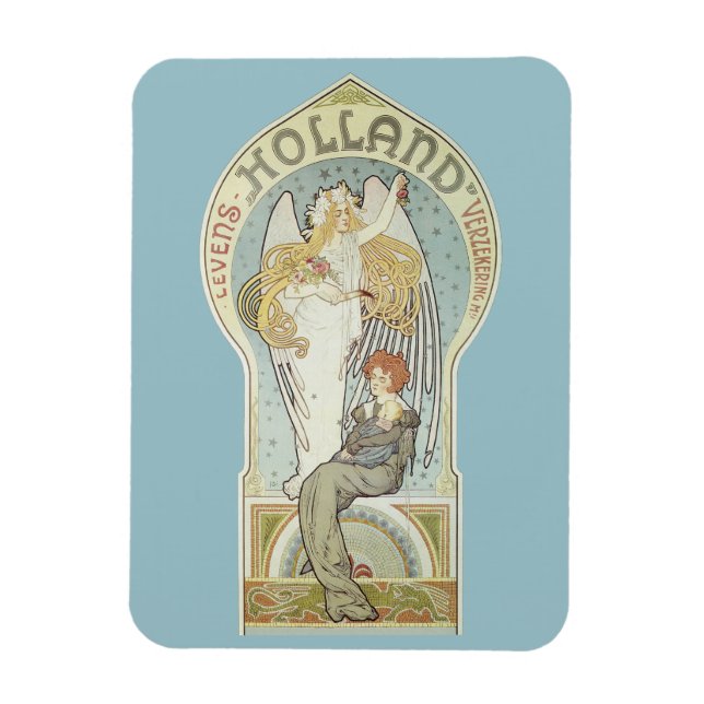 Ímã Arte Antiga Modernista, Holanda Levensverzekering (Vertical)