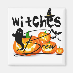 Imã Arte Assustadora de Abóbora   Spooky Fun