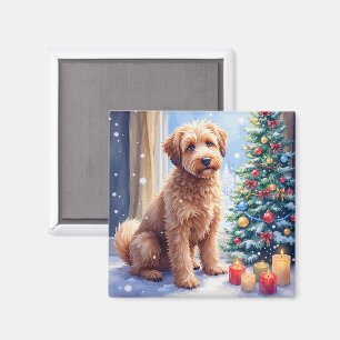 Imã Arte Bouvier des Flandres Natal Aconchegante