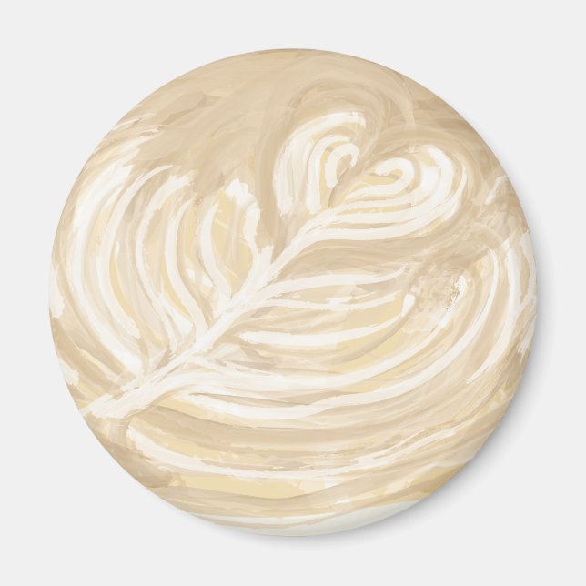 Imã arte cardíaca do café (Frente)