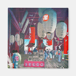 Imã Arte clássica japonesa oriental legal de Hasui
