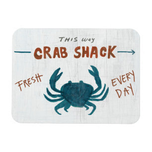 Ímã Arte Costeira   Crab Shack
