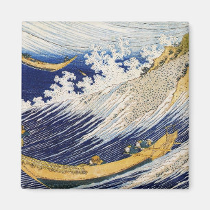 Imã Arte da obra-prima Ocean Waves Katsushika Hokusai