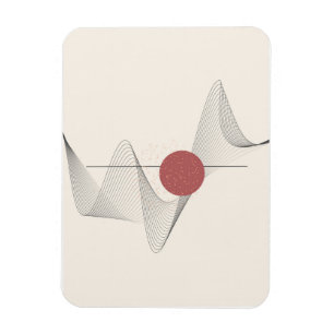 Ímã arte de abstrato